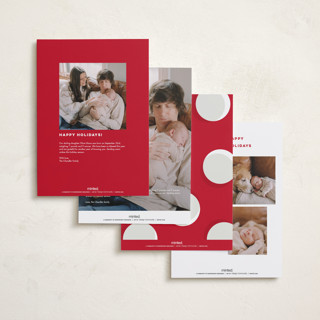 This is a snow babys first christmas with standard by fatfatin called extra cheer printing on recycled smooth signature in grand