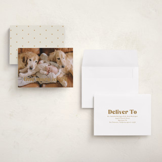 This is a butterscotch babys first christmas with standard by Jackie Crawford called there is one more printing on recycled smooth signature in grand