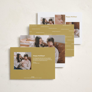 This is a sunshine babys first christmas with standard by Corinne Malesic called expecting printing on recycled smooth signature in grand