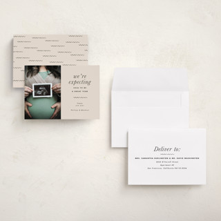 This is a oat babys first christmas with standard by Corinne Malesic called expecting printing on recycled smooth signature in grand