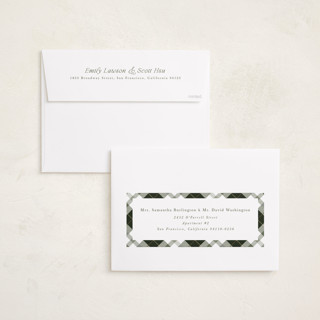 This is a forest babys first christmas with standard by Sarah Brown called little merriest printing on recycled smooth signature in grand