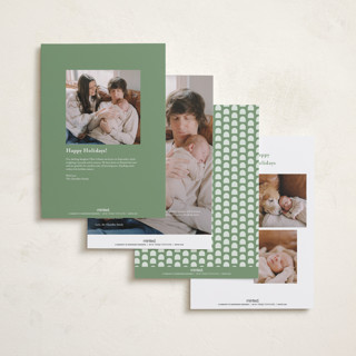 This is a peppermint babys first christmas with standard by Deynaaz Daraei called viola printing on recycled smooth signature in grand