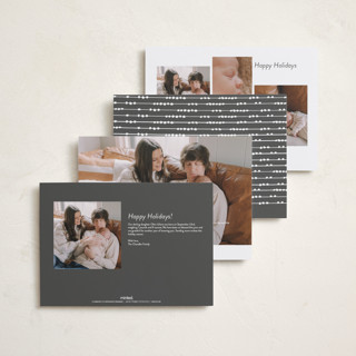 This is a winter babys first christmas with standard by Heather Schertzer called new addition printing on recycled smooth signature in grand