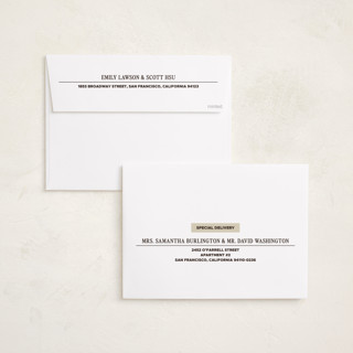 This is a champagne babys first christmas with standard by Jenna Holcomb called news printing on recycled smooth signature in grand