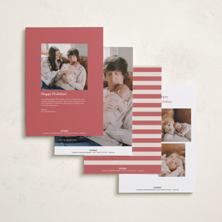 This is a halo babys first christmas with standard by Teju Reval called festive dreams printing on recycled smooth signature in grand