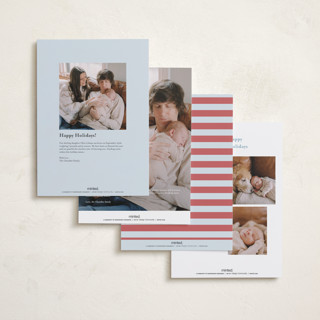 This is a wintermint babys first christmas with standard by Teju Reval called festive dreams printing on recycled smooth signature in grand