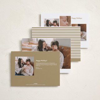 This is a snow babys first christmas with standard by Robert and Stella called counting those blessings printing on recycled smooth signature in grand