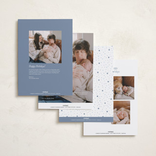 This is a powder babys first christmas with standard by Jenna Holcomb called our angel printing on recycled smooth signature in grand