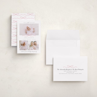 This is a candy babys first christmas with standard by Emily Betts called baby's first printing on recycled smooth signature in grand