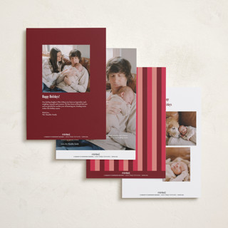 This is a mulled wine babys first christmas with standard by Stacy Maalouf called oh what fun printing on recycled smooth signature in grand