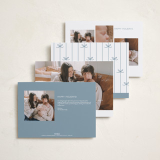 This is a frost babys first christmas with standard by Alethea and Ruth called best gift ever bow printing on recycled smooth signature in grand