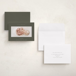 This is a serenity babys first christmas with standard by Blustery August called more to love printing on recycled smooth signature in grand