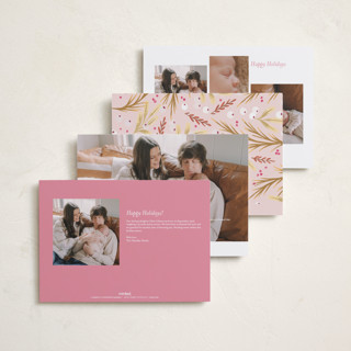 This is a winter rose babys first christmas with standard by Alethea and Ruth called first christmas wreath printing on recycled smooth signature in grand