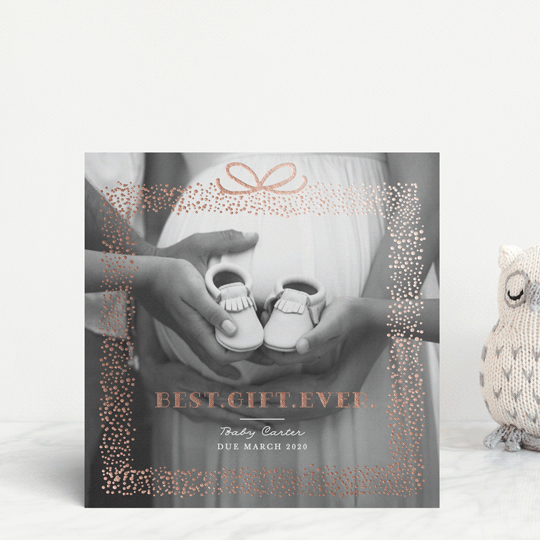 shimmery holiday gift