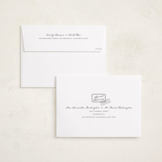 This is a january grand birth announcements with standard by Claudia Orengo called love voucher printing on recycled smooth signature in grand