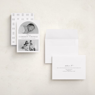 This is a sugar grand birth announcements with standard by Ashley Iwafuchi called simply introducing printing on smooth signature in grand