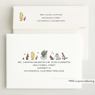 This is a natural grand birth announcements with standard by Heather Schertzer called hundred acre wood printing on recycled smooth signature in grand