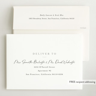 This is a fog grand birth announcements with standard by Sara Hicks Malone called vintage printing on recycled smooth signature in grand