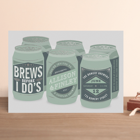 bridal shower invitation