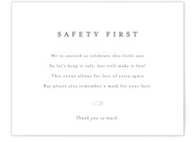 baby shower invitation insert cards  minted