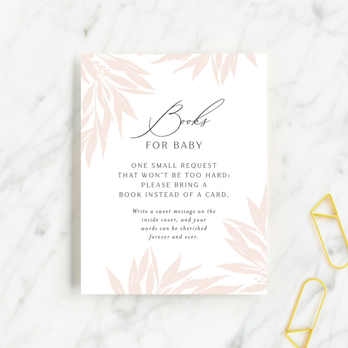 Charmed Baby Shower Insert Cards by Nicoletta Savod Minted