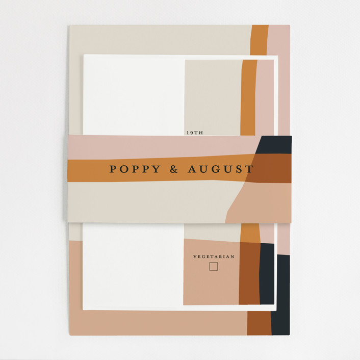 Color Block Belly Bands by Kendall Minted