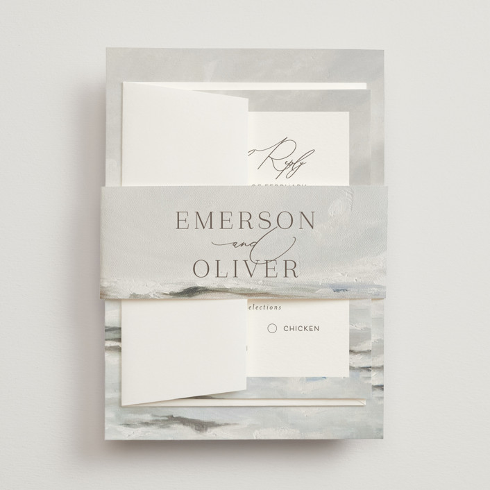 Water's Edge Belly Bands by Nicoletta Savod Minted