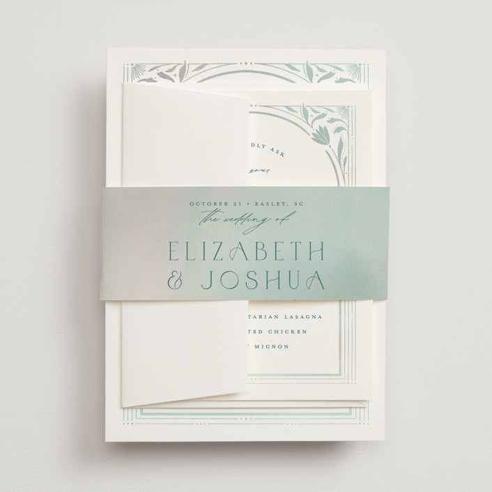 Nouveau Frame Belly Bands by Ashley DeMeyere Minted