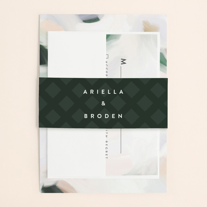 Artsy Minimal Belly Bands by Melanie Severin Minted