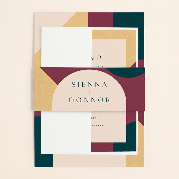 Archway Belly Bands by Jen Banks Minted