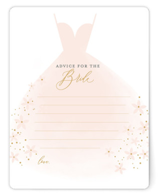 Bridal Shower Insert Cards | Minted