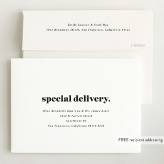 This is a cloud petite birth announcements with standard by Lori Wemple called newest printing on signature in petite