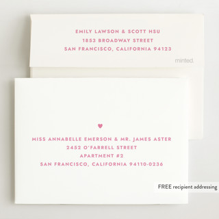 This is a peony petite birth announcements with standard by Megan Davis called present perfect printing on signature in petite