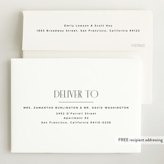 This is a linen petite birth announcements with standard by Kelly Schmidt called happy overlay printing on signature in petite