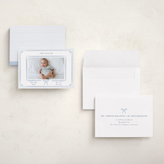 This is a sea petite birth announcements with standard by Elly called a little dream printing on signature in petite