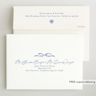 This is a bluebird petite birth announcements with standard by Susan Zinader called daisy toile printing on signature in petite