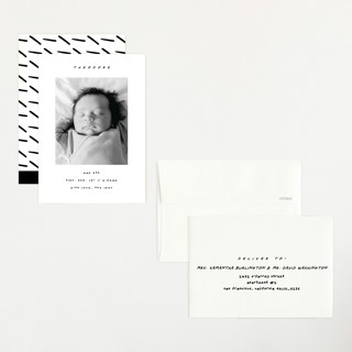 This is a snow petite birth announcements with standard by AK Graphics called pano printing on signature in petite