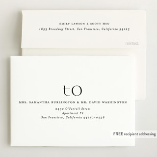 This is a onyx petite birth announcements with standard by Erica Krystek called modern name printing on signature in petite