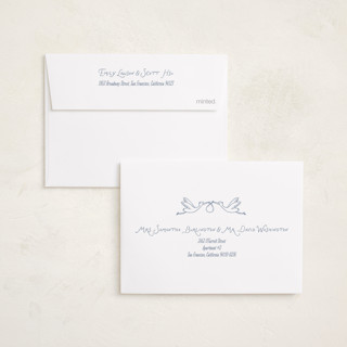 This is a neptune petite birth announcements with standard by Rina Ozum called our little miracle printing on signature in petite