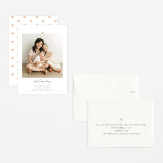This is a camellia petite birth announcements with standard by Blustery August called camellia printing on signature in petite