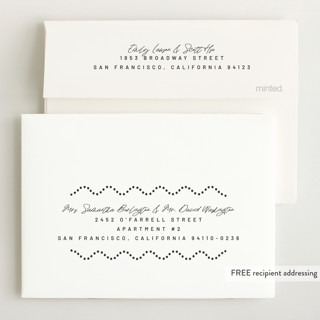 This is a licorice petite birth announcements with standard by Kelly Watkins called squiggle printing on signature in petite