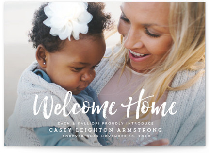 birth announcement postcards