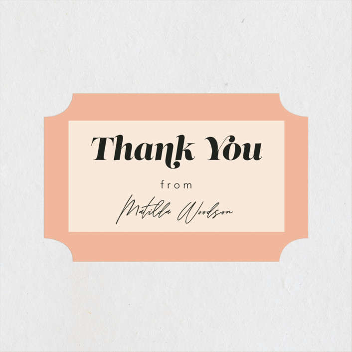 Label Bachelorette Party Favor Stickers by Kendall Minted