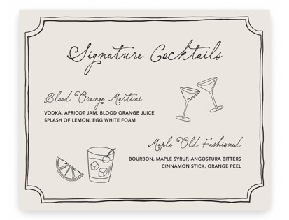 This is a vintage wedding signs with standard by Kelly Watkins called felicity printing on doublethick in 8x10