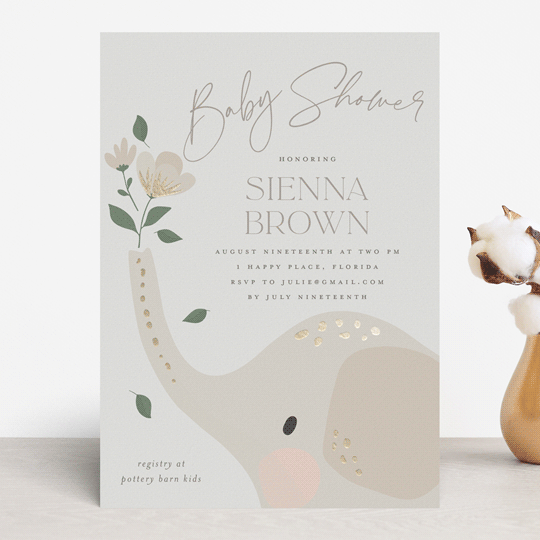 Floral Elephant