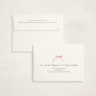 This is a peony foil stamped baby shower invitations with foil pressed by Sarah Knight called graceful printing on signature in standard