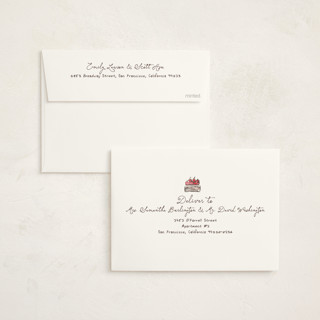 This is a lemon foil stamped baby shower invitations with foil pressed by Cass Loh called fresh from the garden printing on signature in standard