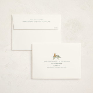 This is a ciel baby shower invitations with standard by Sabrin Deirani called maison de rêves printing on signature in standard