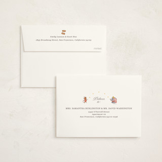 This is a elephant baby shower invitations with standard by Corinne Malesic called disney's dumbo circus printing on signature in standard