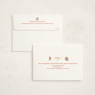 This is a cotton candy baby shower invitations with standard by Corinne Malesic called disney's dumbo circus printing on signature in standard